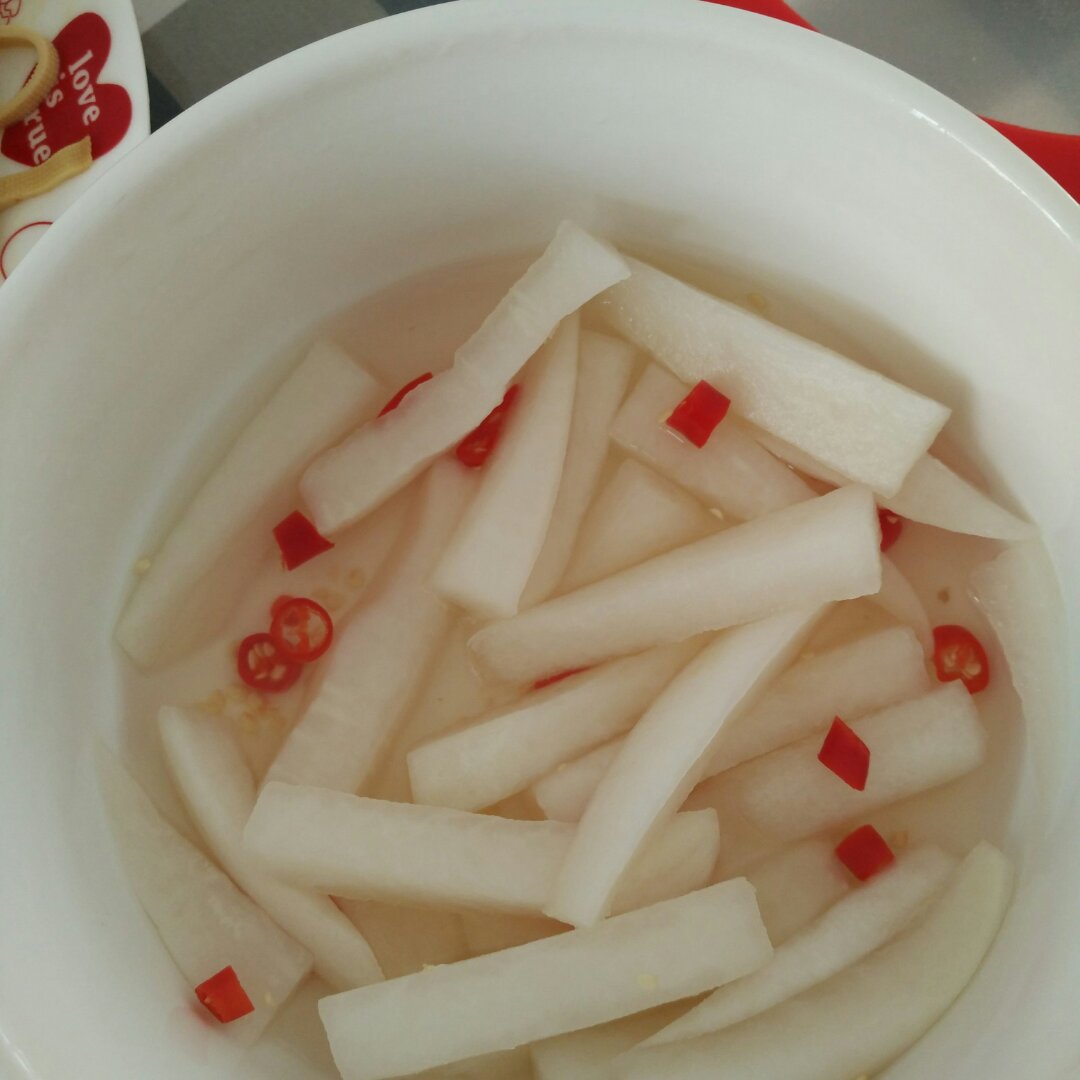 酸甜爽口脆萝卜