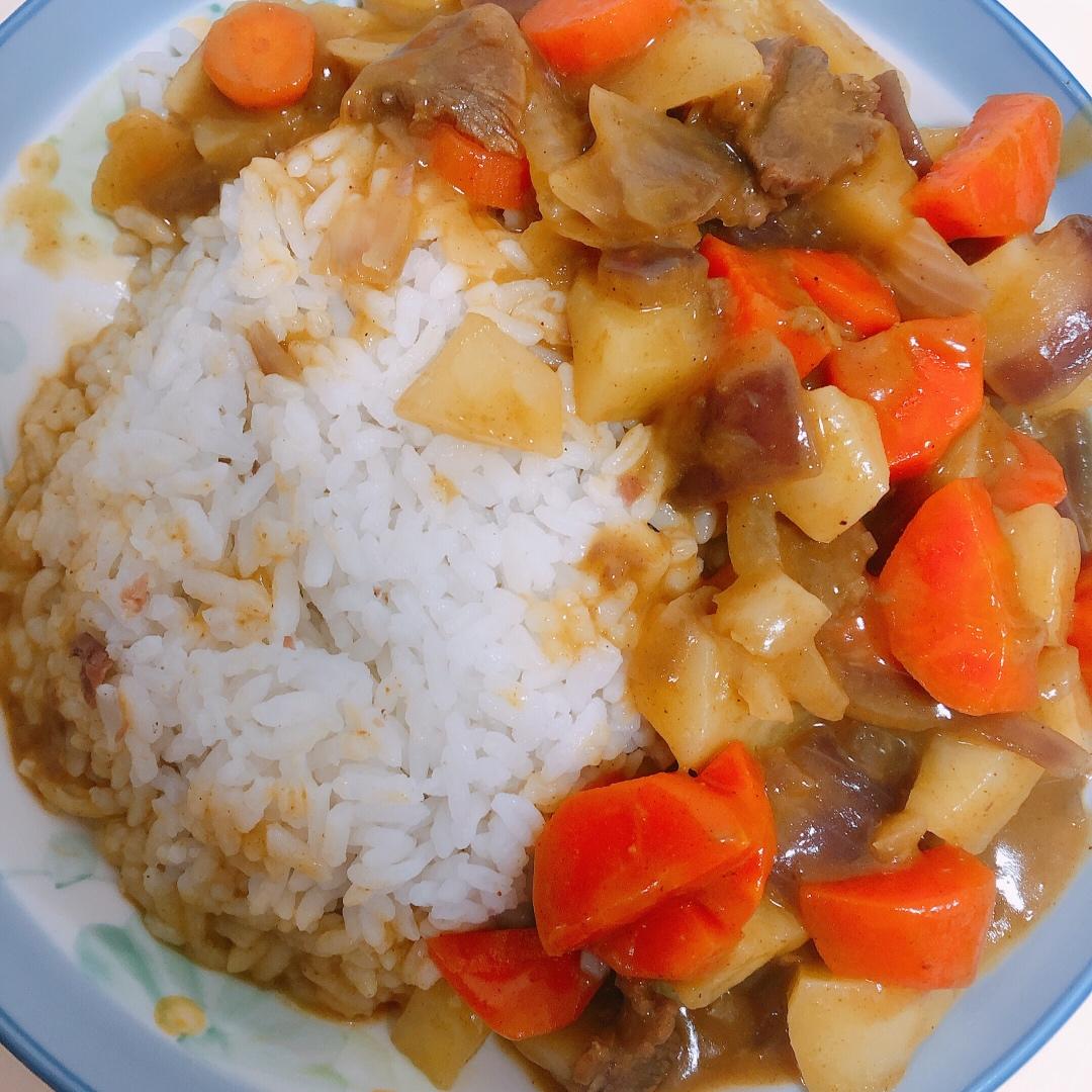 堂妈教你做咖喱牛肉饭