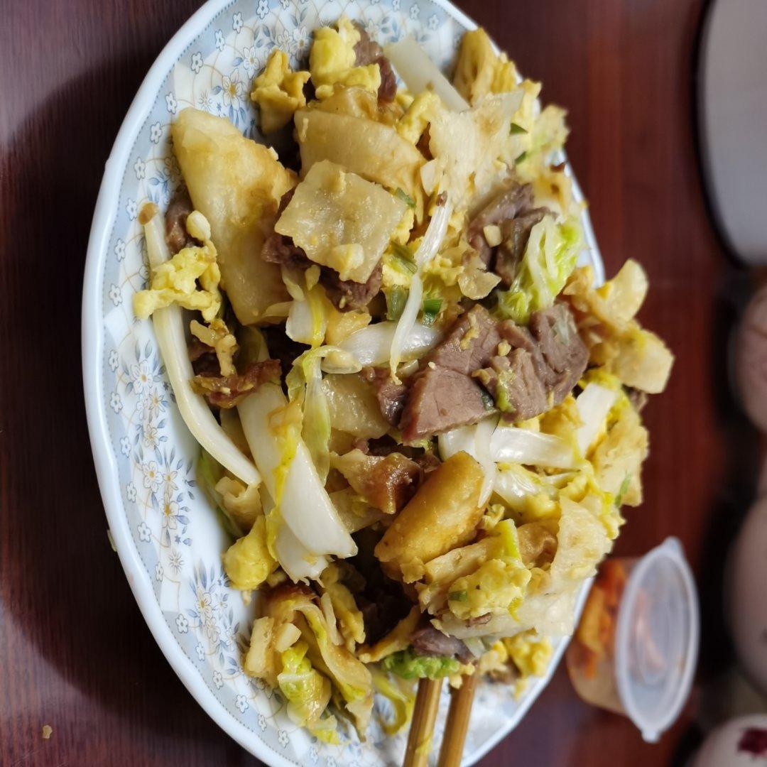 北方家常炒饼丝（简易版）