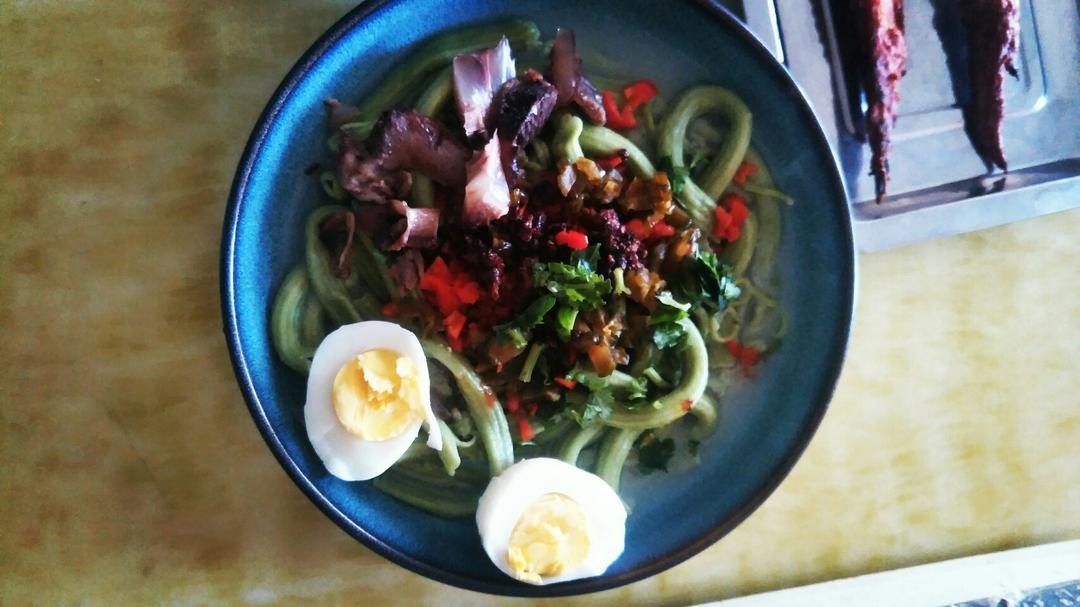 自制Q弹筋道的面条（压面机版）