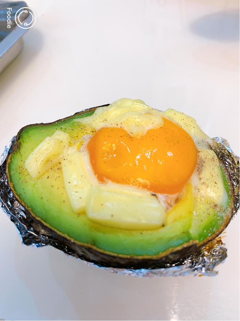 牛油果🥑焗蛋