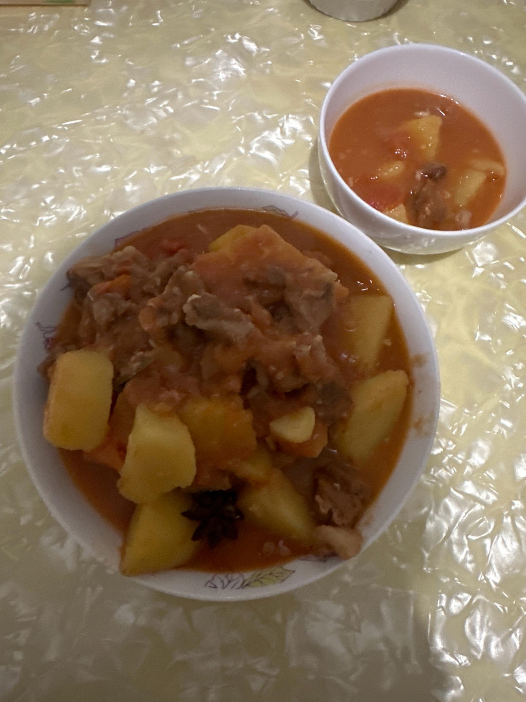 番茄土豆炖牛腩（高压锅版）