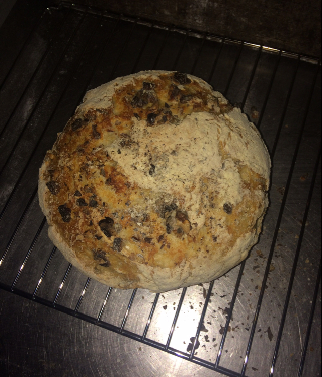 欧包/乡村面包-无油不用揉 No Knead Bread
