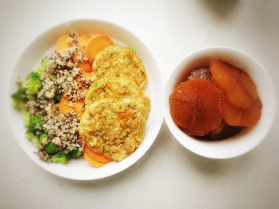 【蔬菜鸡肉饼】