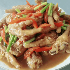 家庭版辣椒炒鸡爪的做法