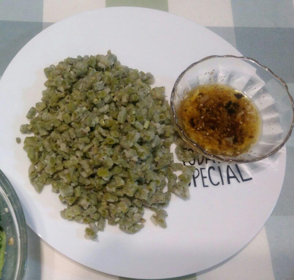 豆角麦饭