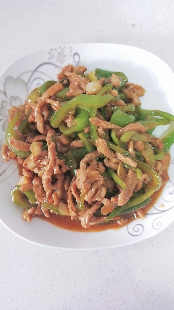 青椒丝炒里脊肉丝的做法