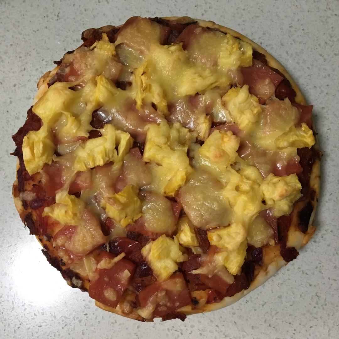 夏威夷pizza（附饼底冷冻法）