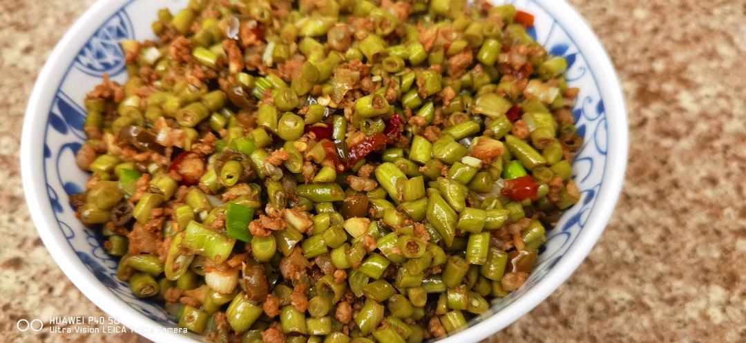 肉末酸豆角