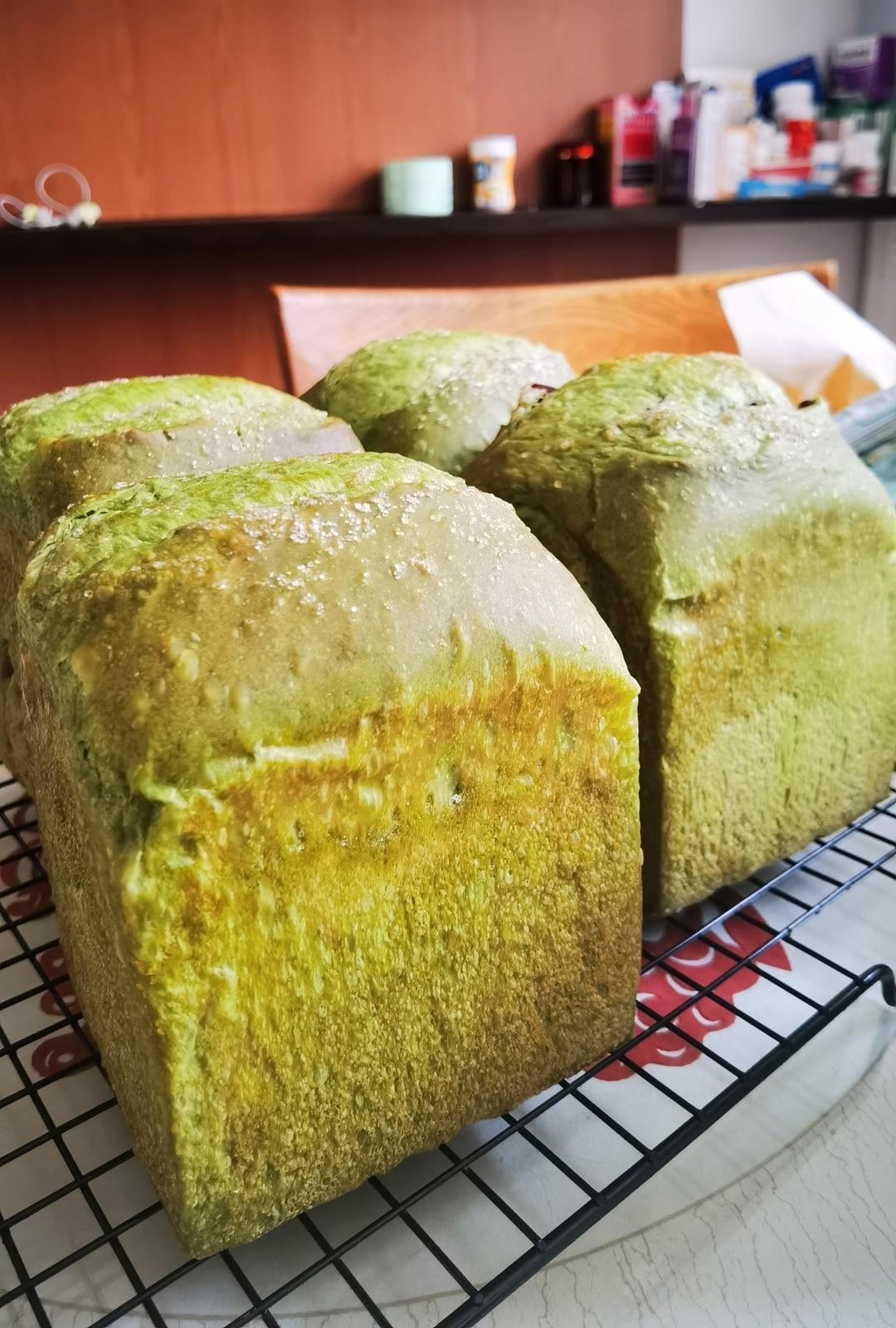 抹茶椰乳小吐司