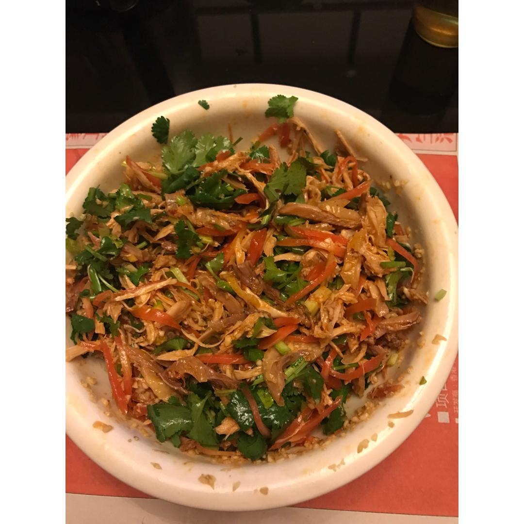 减脂健身｜凉拌手撕鸡丝（香辣&麻油版）