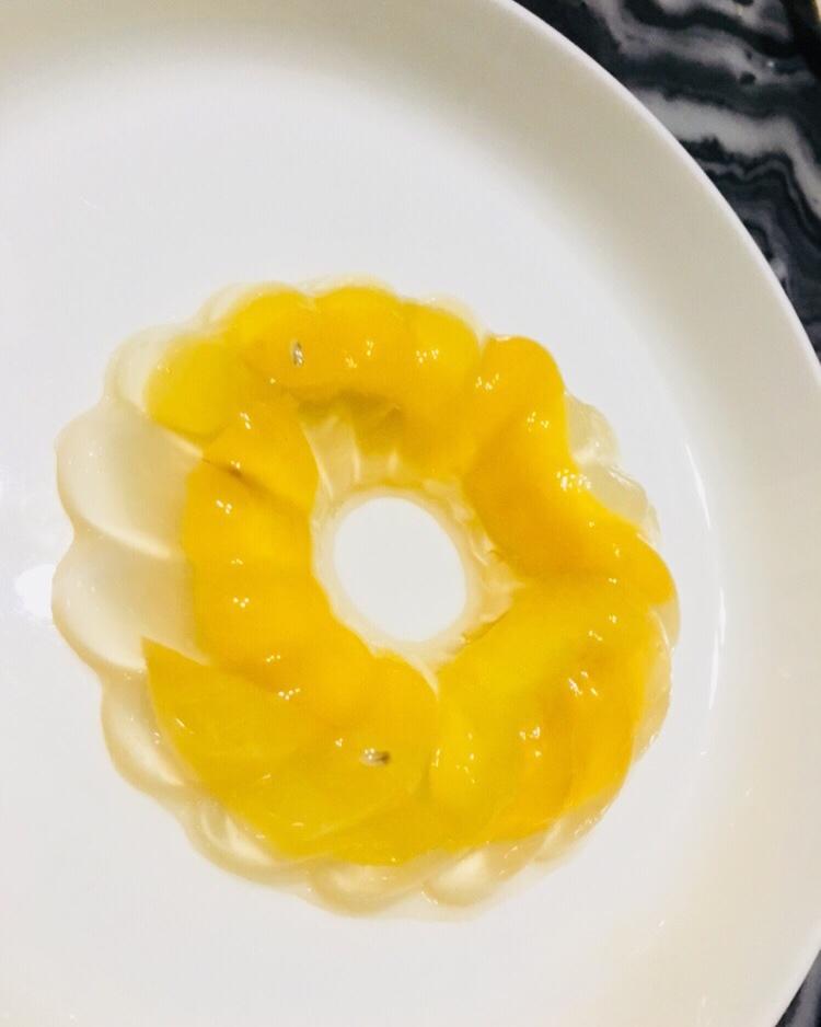 黄桃罐头的终极吃法 ——黄桃果冻