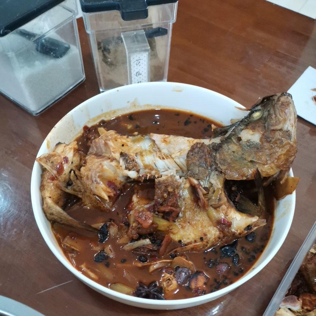 红烧鲈鱼