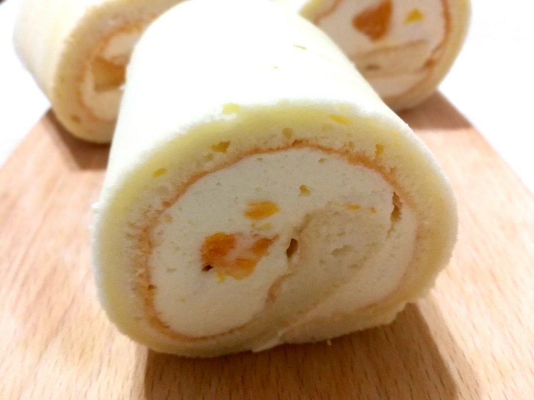 左撇子郭做的白色恋人蛋糕卷天使蛋糕卷原创