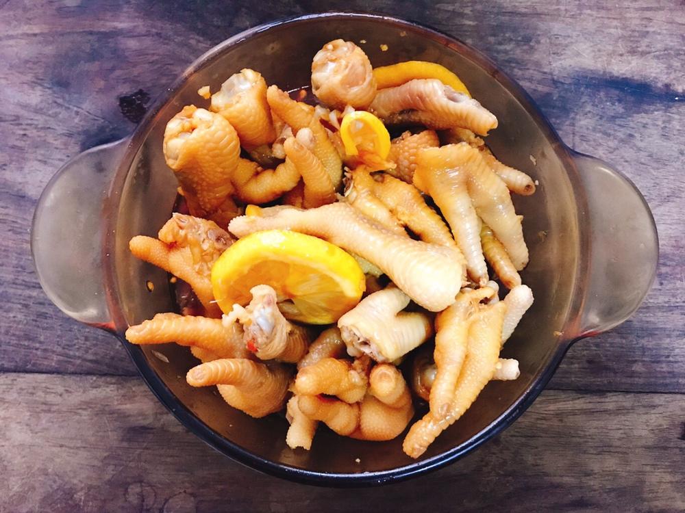 香辣蒜香凉拌爽脆鸡脚