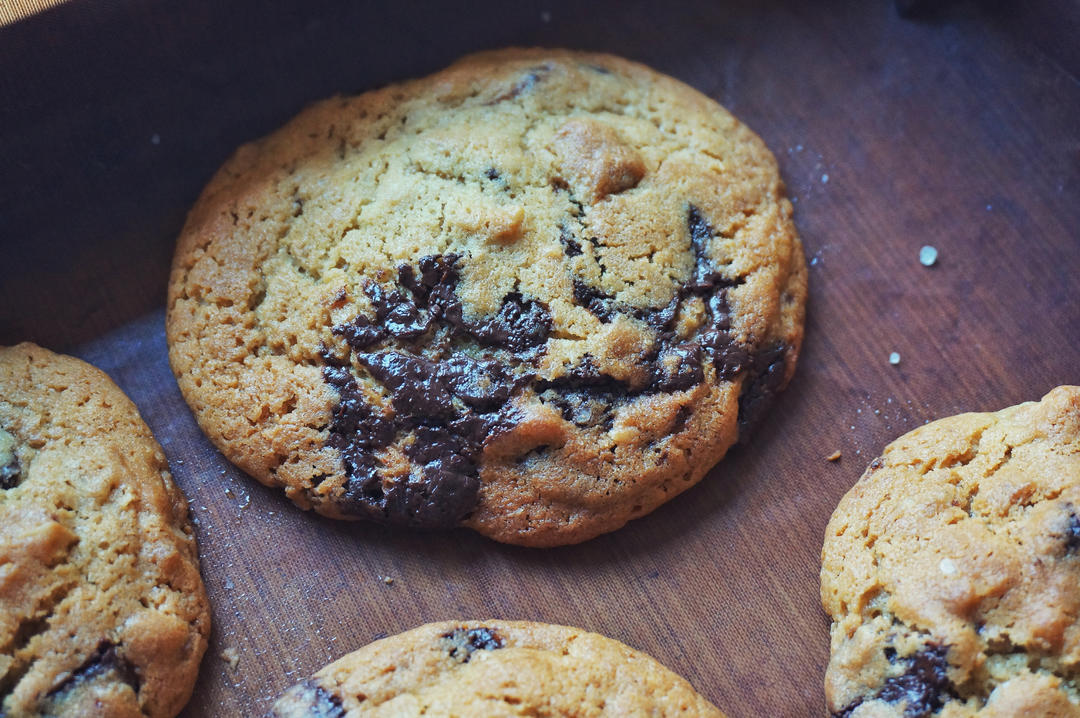 香草海盐巧克力大曲奇