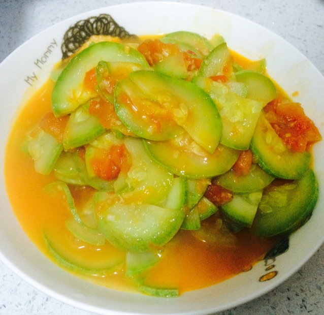 西葫芦烩番茄