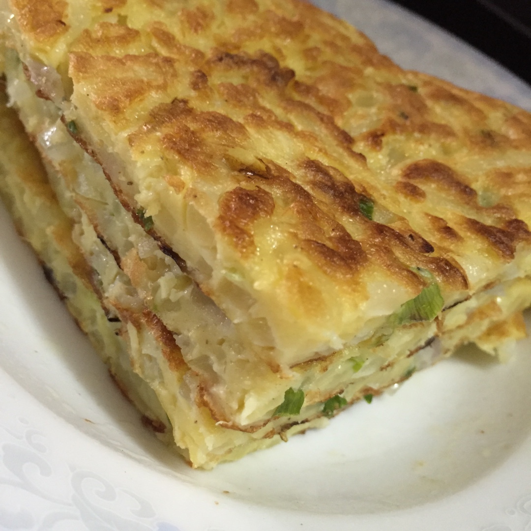 土豆洋葱煎饼