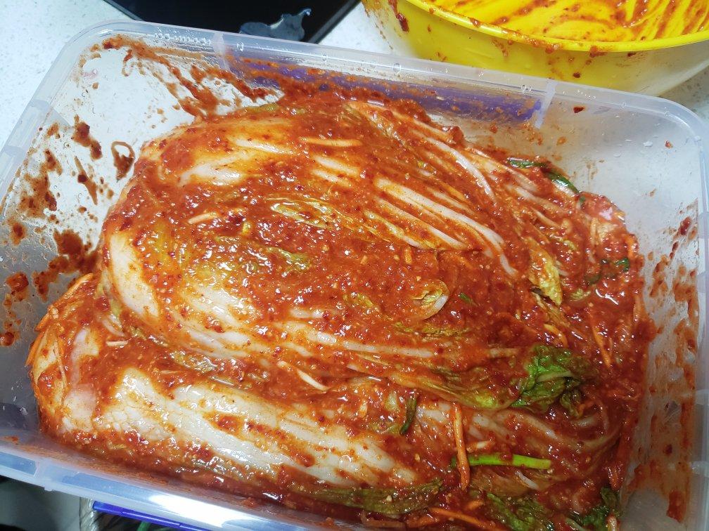 正宗韩国泡菜的制作