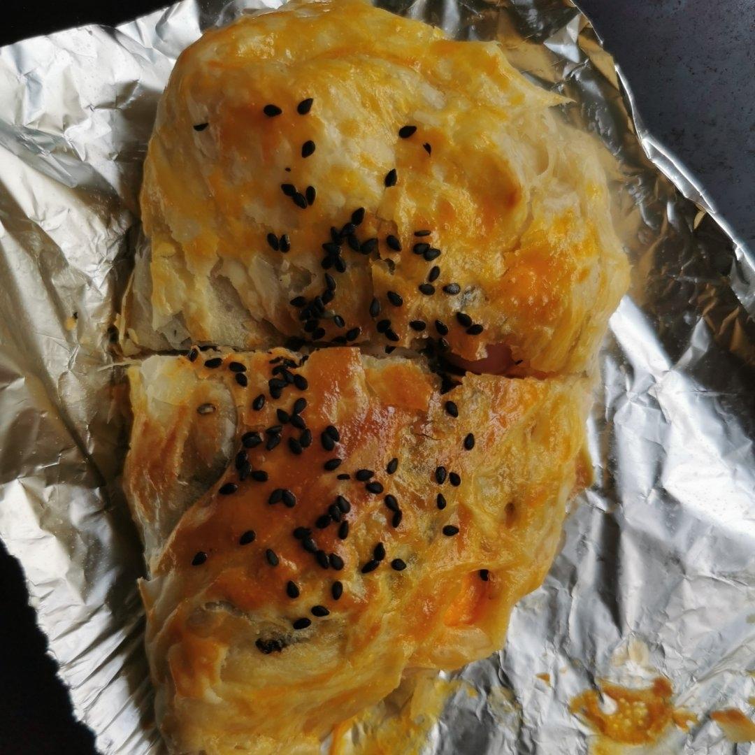 手抓饼早餐包，15分钟快手早餐，有手就会做，内容丰富好吃到犯规