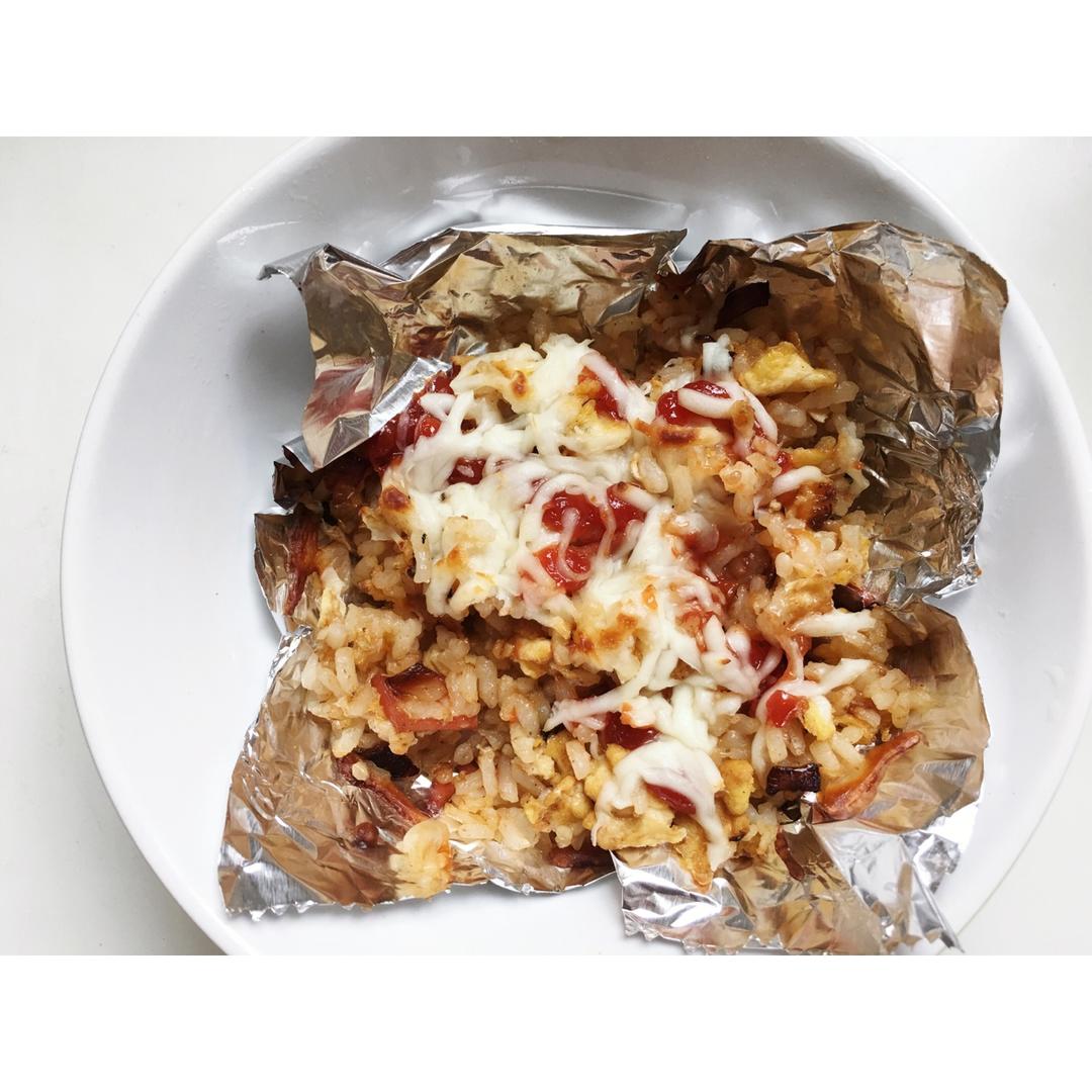 香喷喷的自创焗饭