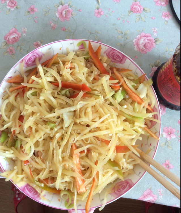 凉拌土豆丝