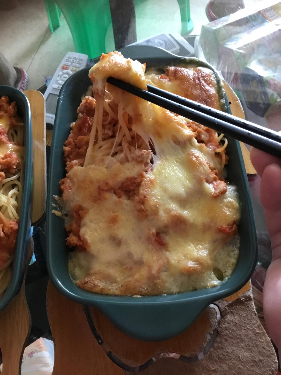 超级美味的芝士肉酱焗意粉