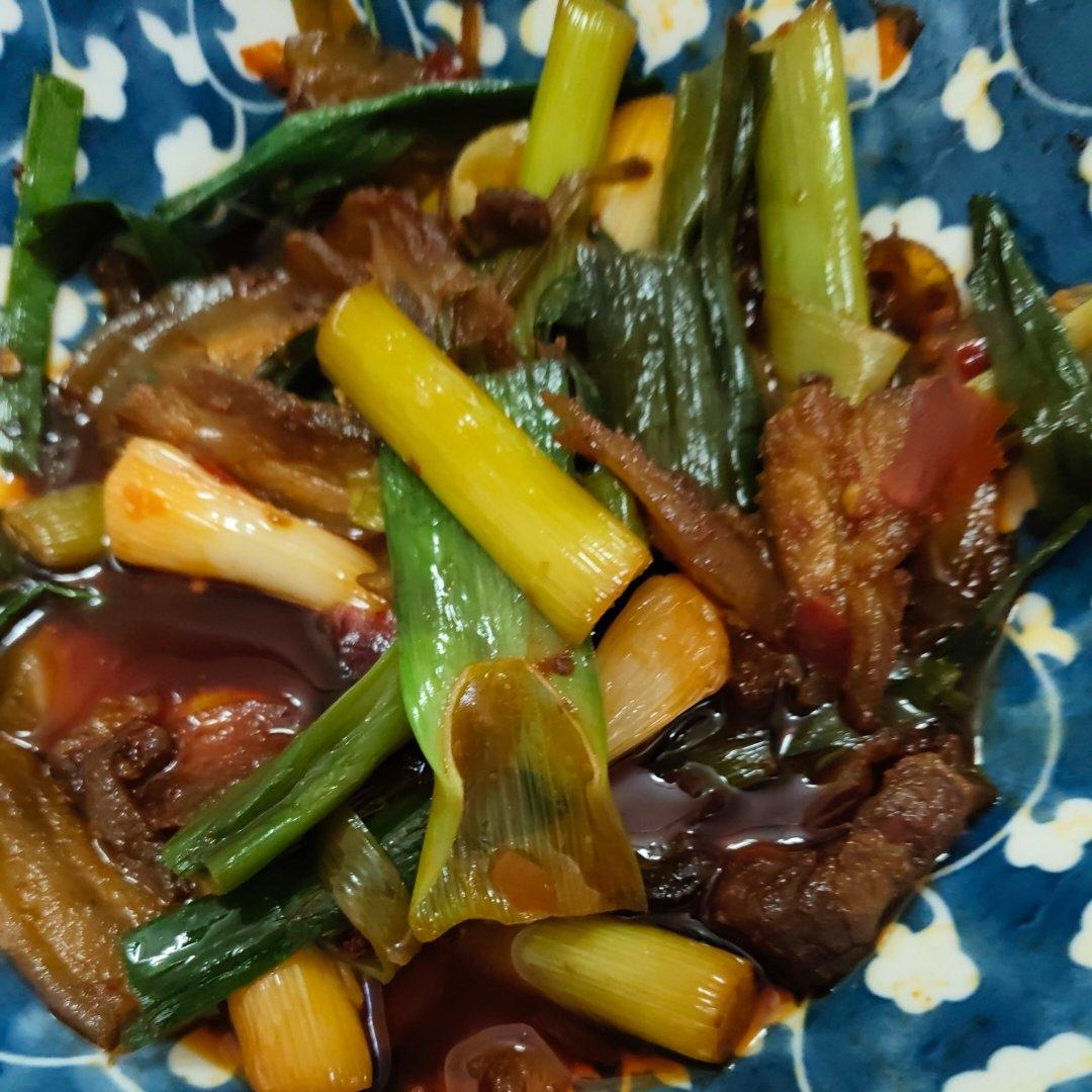 蒜苗回锅肉——经典川菜