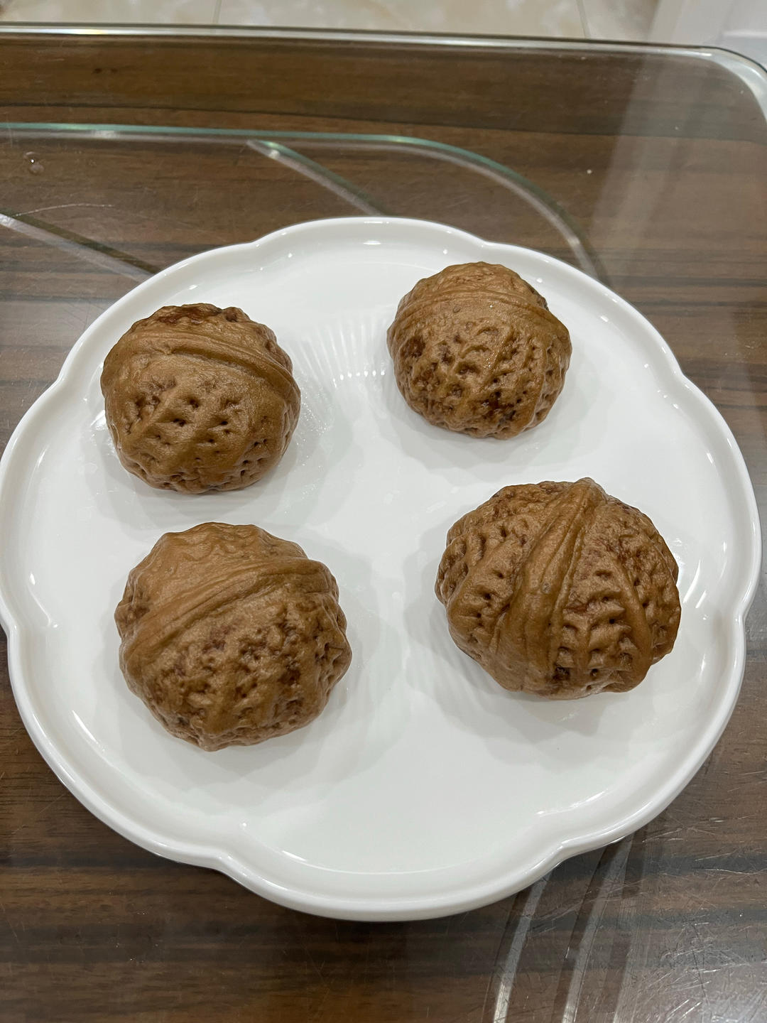 一定要尝试的美味流沙核桃包