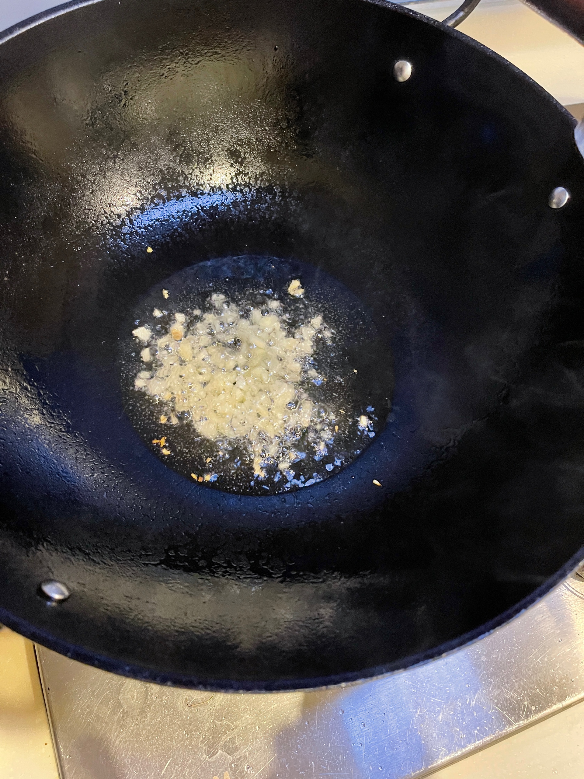 超下饭的蒜苔肉沫的做法 步骤4