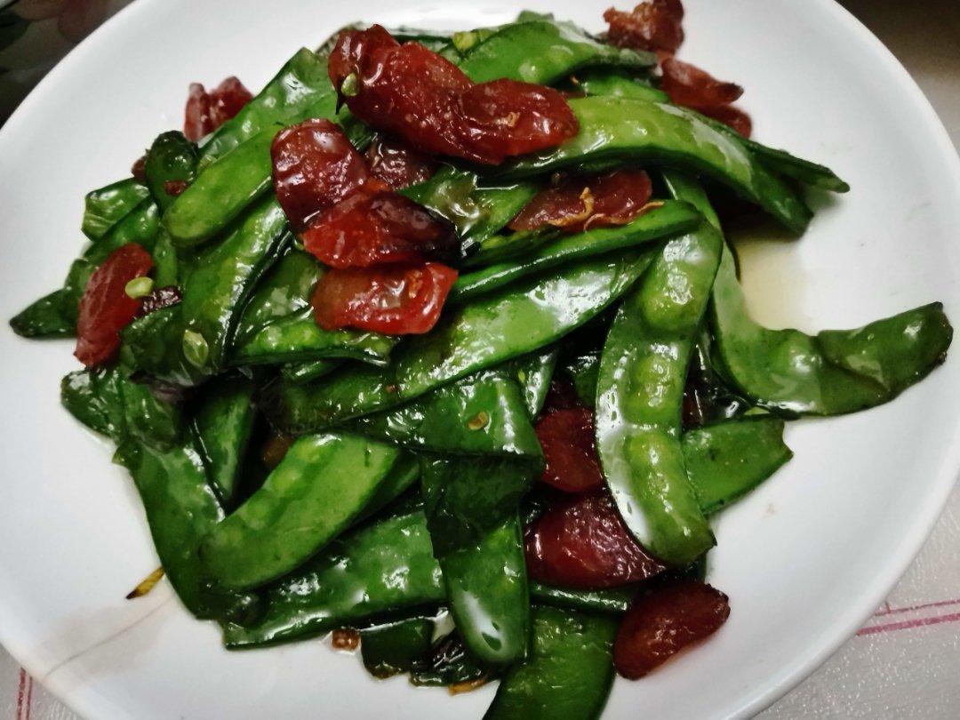 腊味荷兰豆
