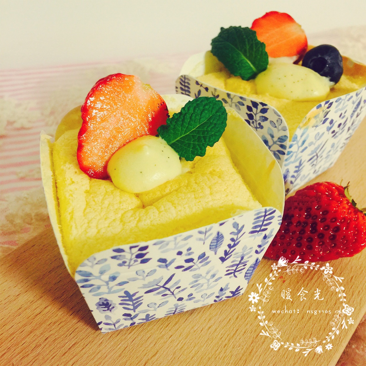 香草北海道戚风