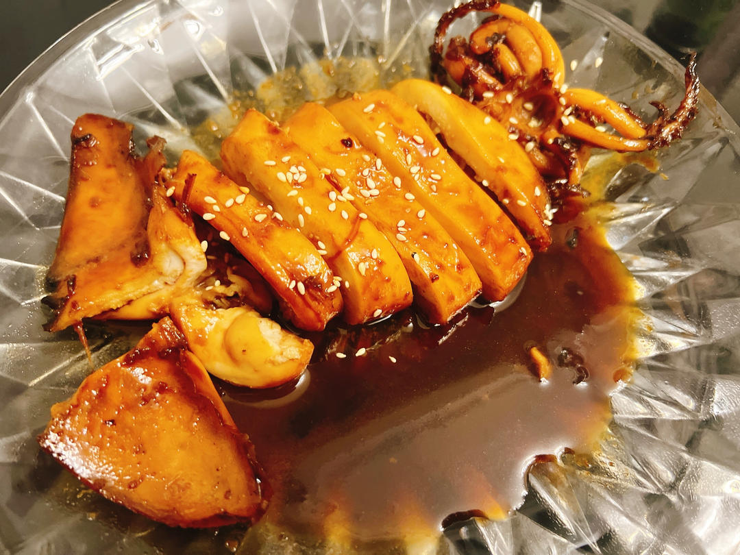 简易版鱿鱼大烤