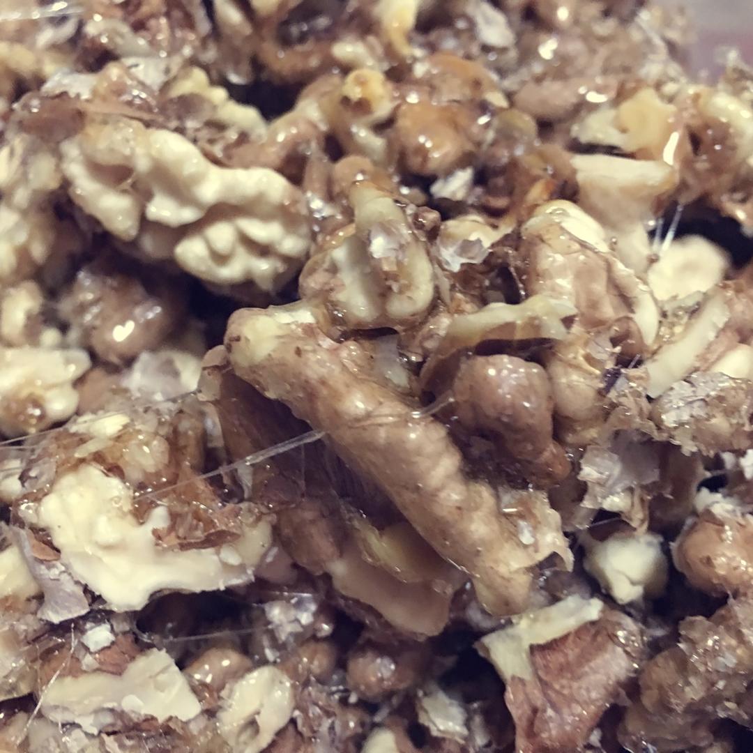 【琥珀核桃仁】冰糖无油不粘手