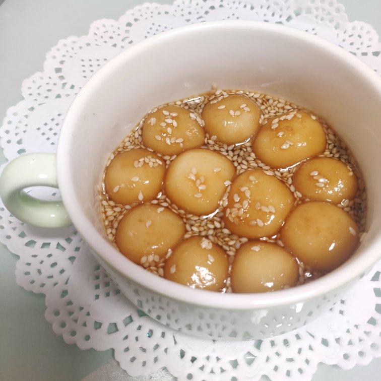 红糖糯米小圆子