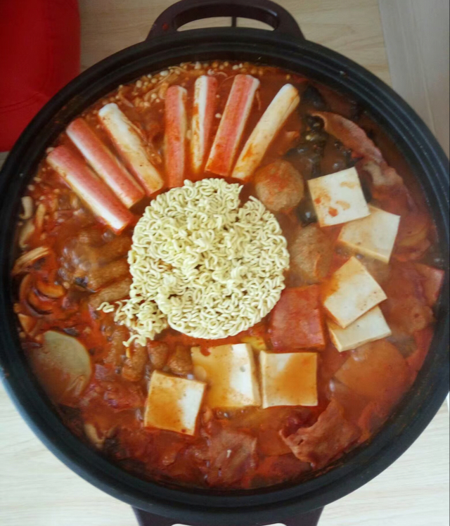 韩式芝士部队锅