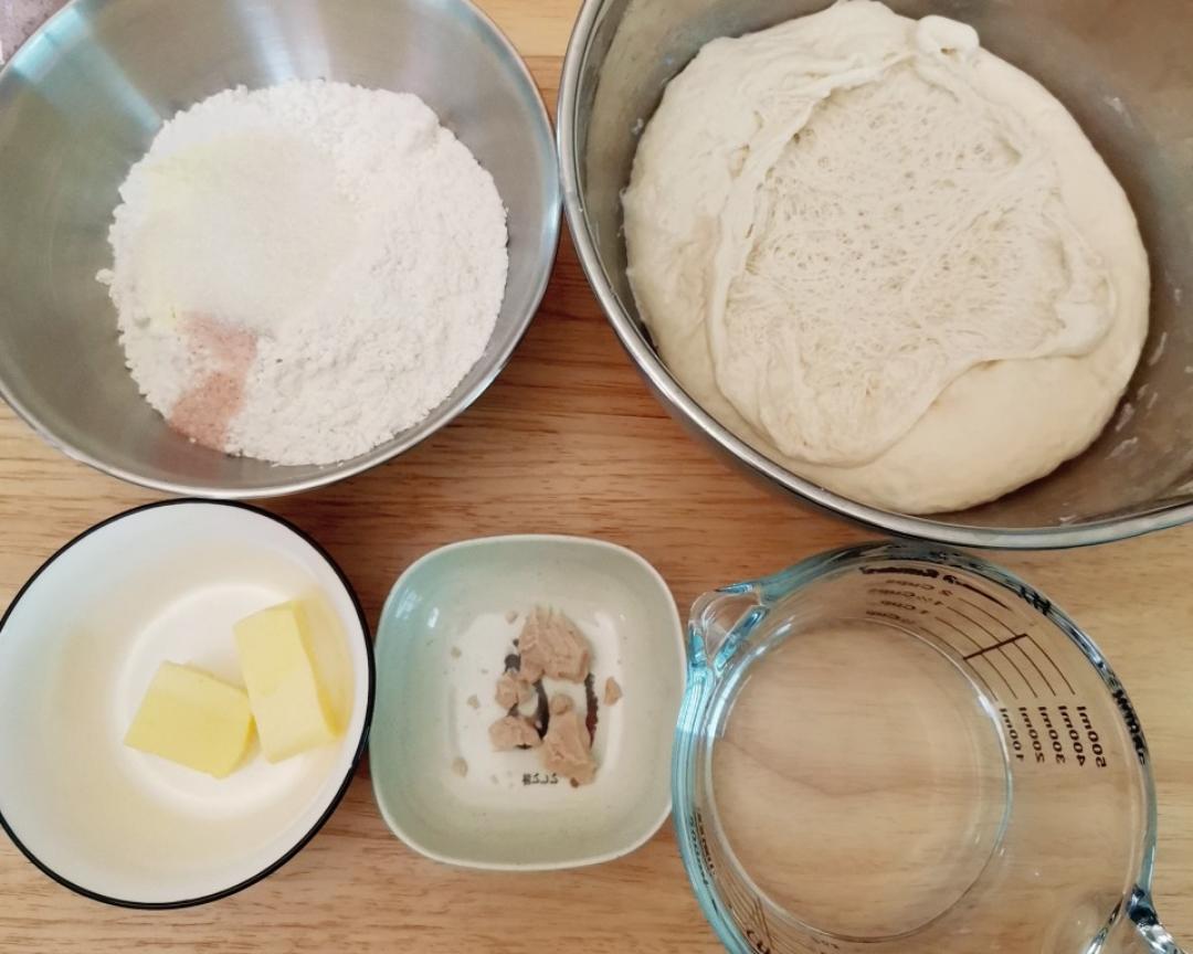 纯奶手撕吐司的做法 步骤1
