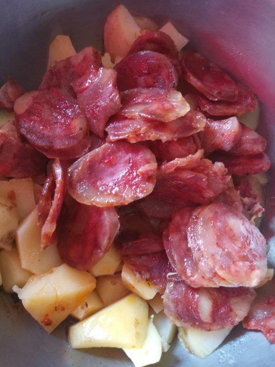 香菜炒土豆块