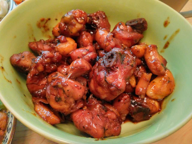 台式三杯鸡