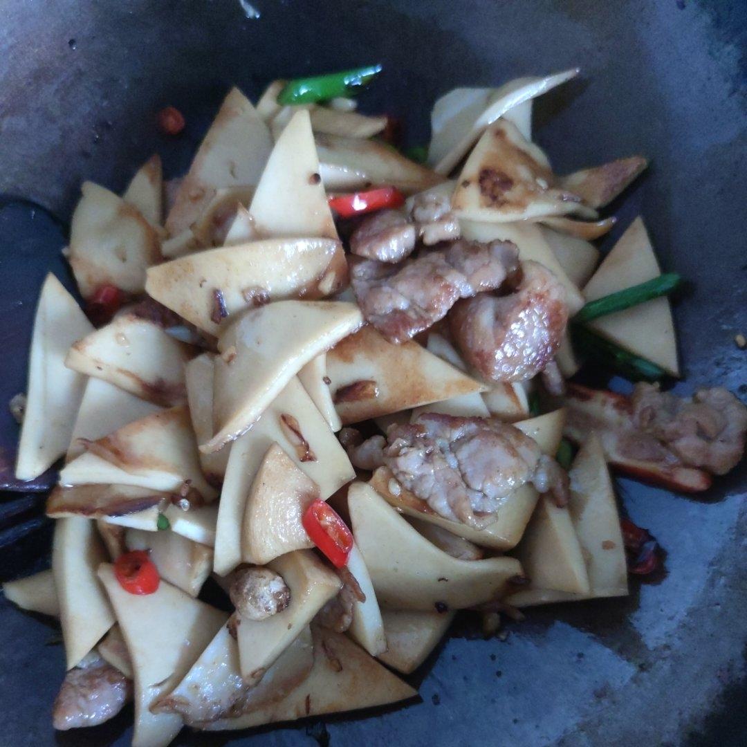 炒千页豆腐(不是干锅)