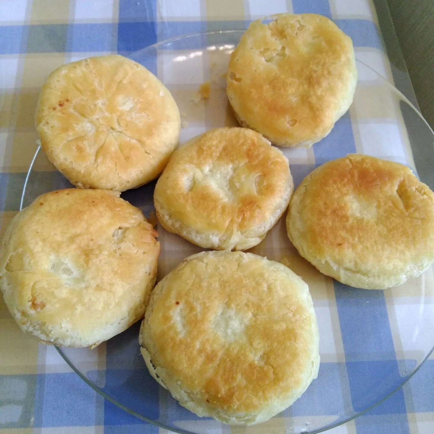 发面油酥小糖饼