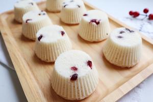 松软Q弹❗️蔓越莓大米蒸糕的做法 步骤8