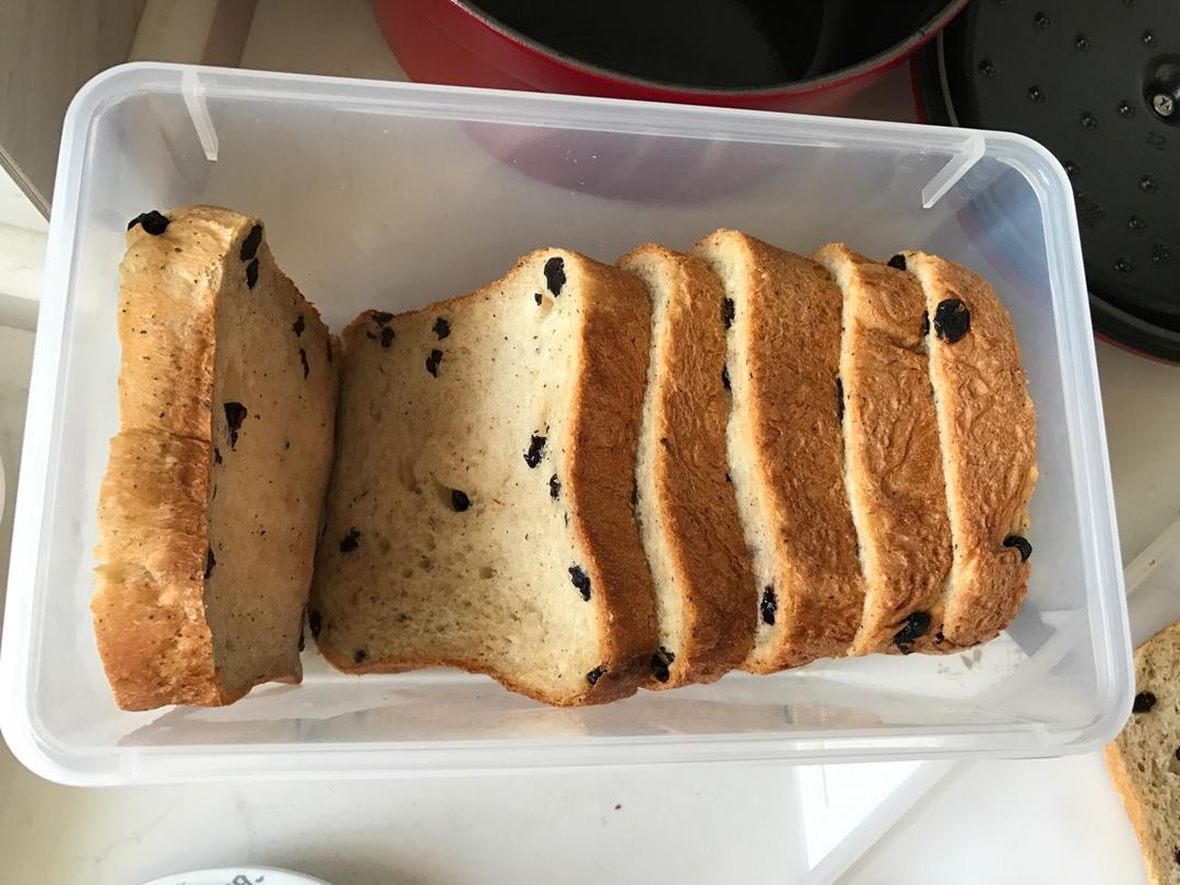 红茶蔓越莓吐司 -- 松下PT1000面包机版