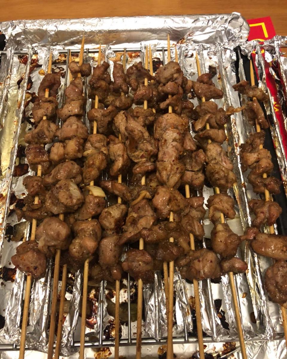 烤羊肉串
（烤箱版）