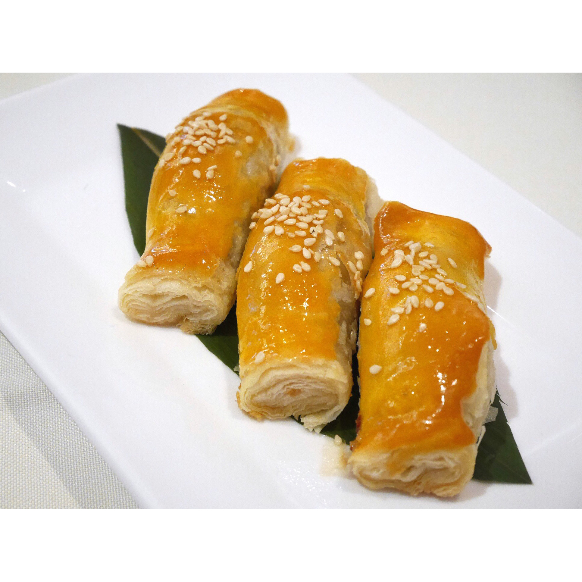 水果姑娘ariel做的粤式叉烧酥