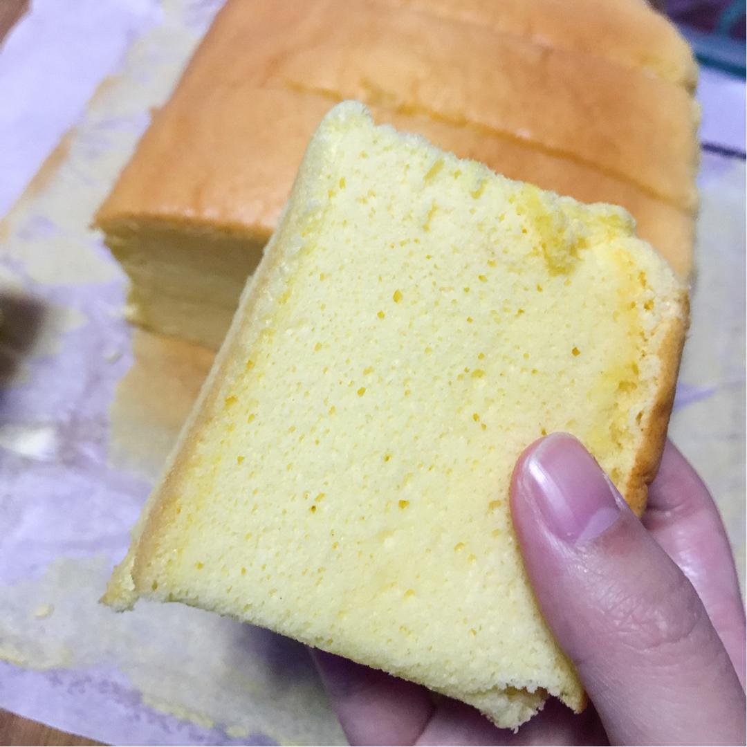 古早蛋糕 用6寸戚风模具 20克低糖版 新手零失败