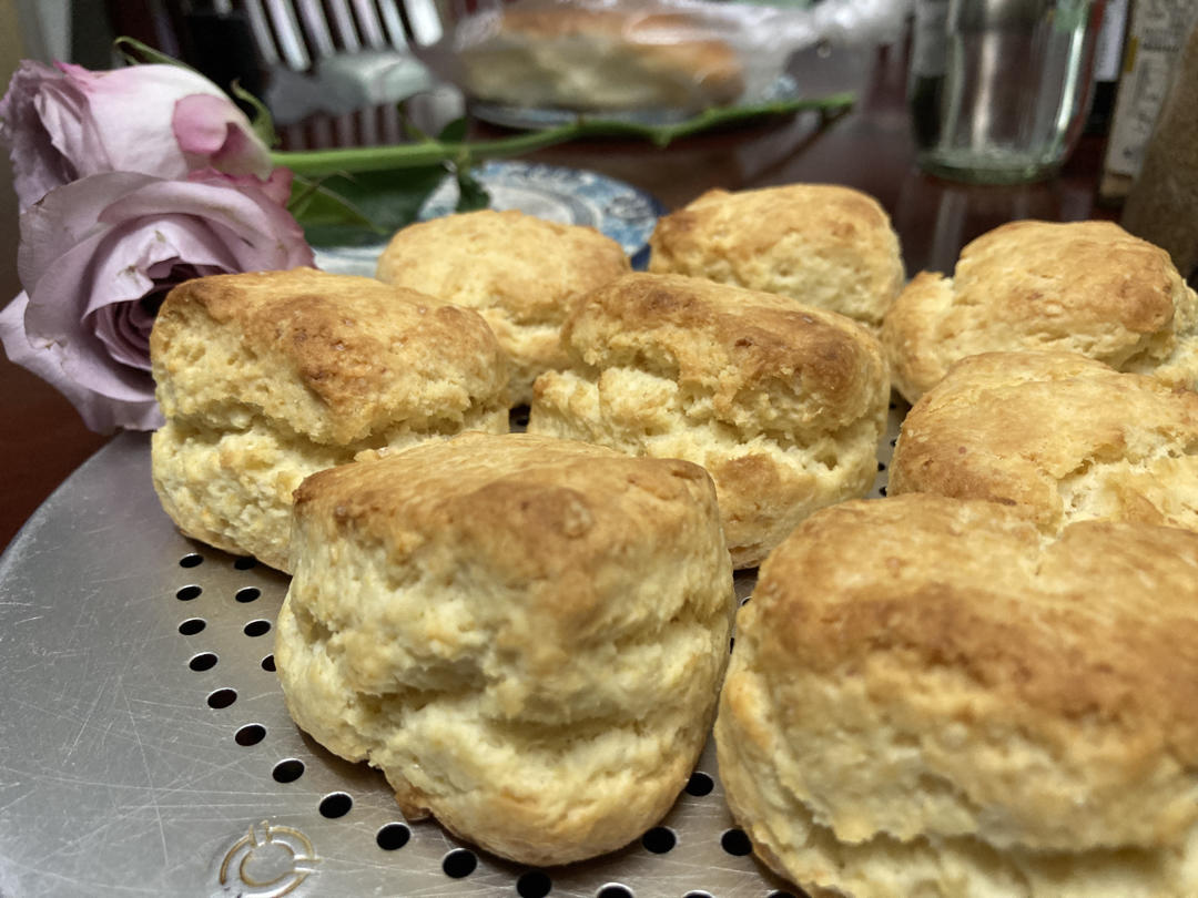 美式比司吉Biscuits，美国南方经典小点心，美国KFC的经典