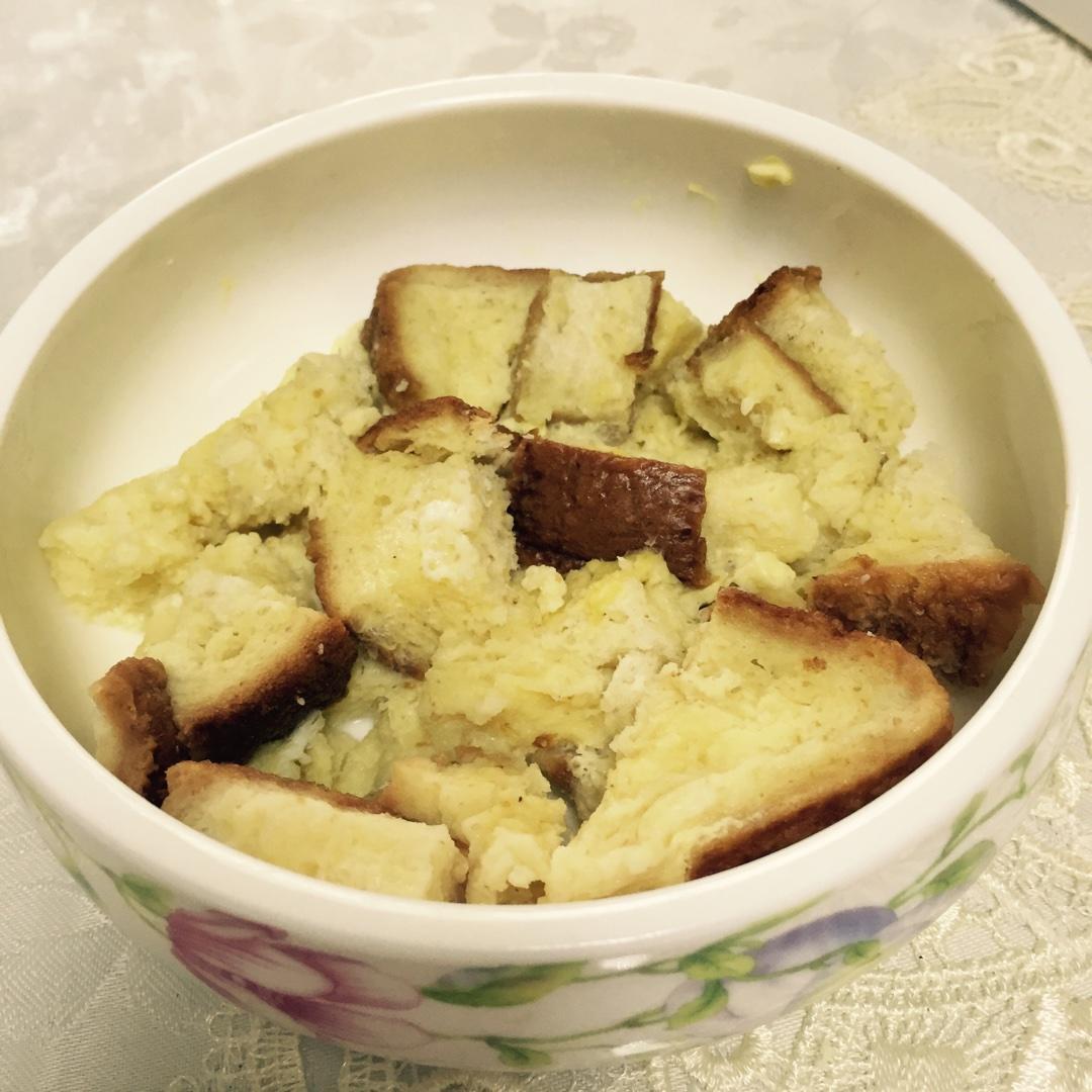 吐司布丁（微波炉版）