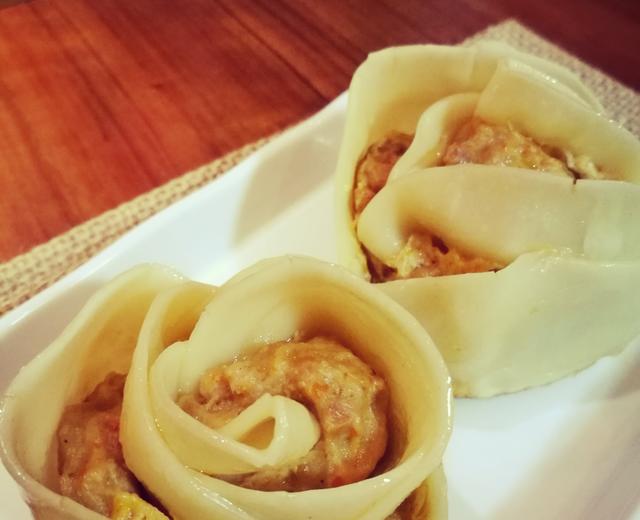 蟹粉煎饺的做法