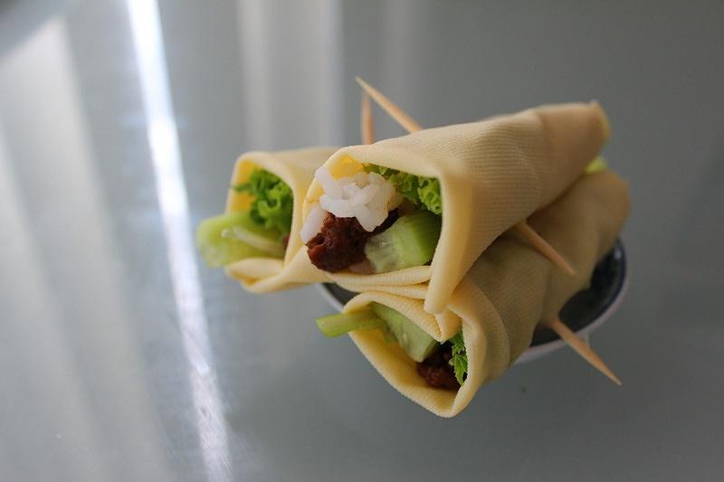 干豆腐皮卷的做法